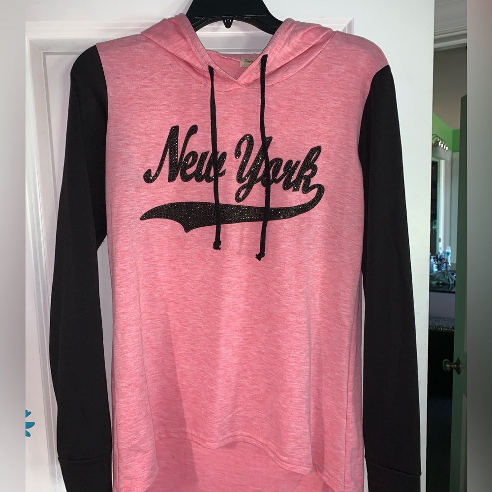 New York hooded, long sleeve